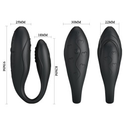 Pretty Love Sextoy pour couple Indulgence Plus - Noir